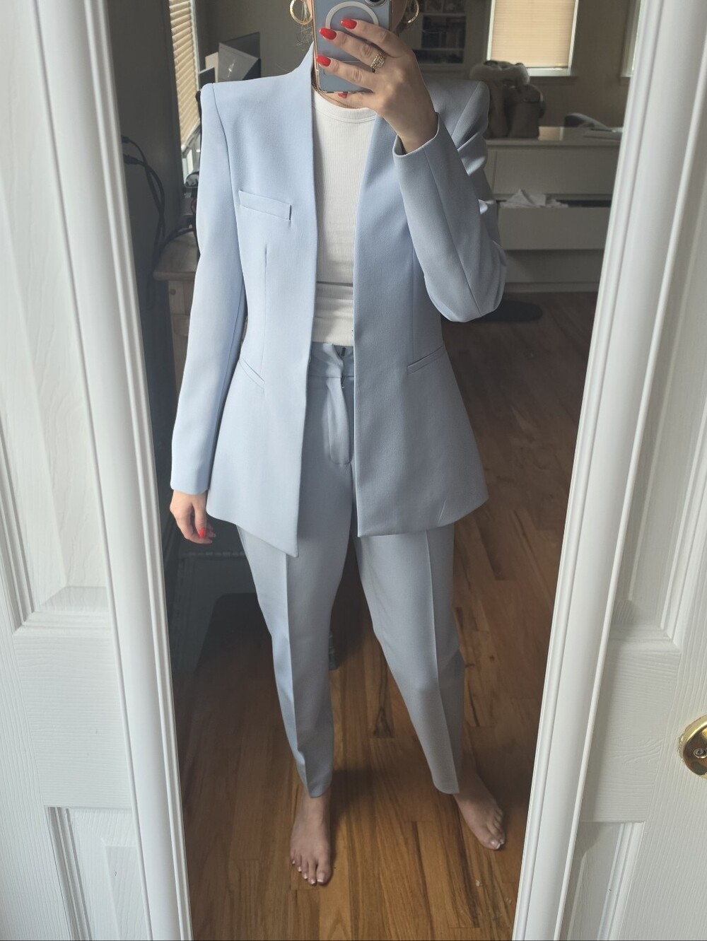 Zara Light Blue Women's Suit